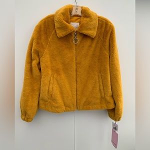 BNWT Avec Les Filles faux fur coat